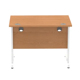Impulse Straight Desk Cable Managed Leg