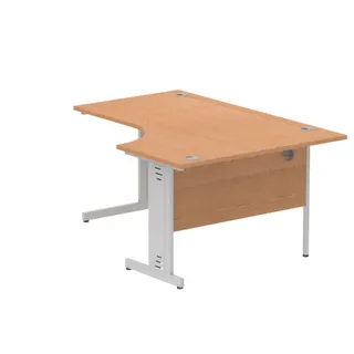 Impulse Crescent Desk Cable Managed Leg
