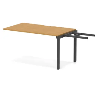 Evolve Plus Single Row Bench Desk Extension Kit