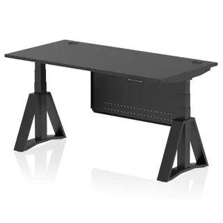 Air Height Adjustable Desk With Cable Ports