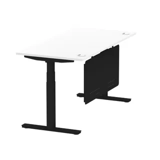 Air Height Adjustable Desk With Cable Ports