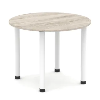 Impulse Round Table With Post Leg