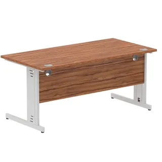 Impulse Straight Desk Cable Managed Leg