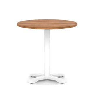 EE - Italia Round Poseur Table With Cross Base
