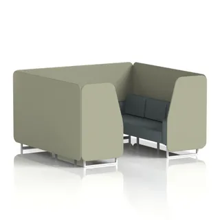 Brixworth Booth in Two Tone