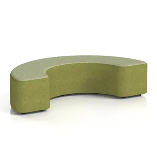 EE - Harlestone Curved Stool in Two Tone