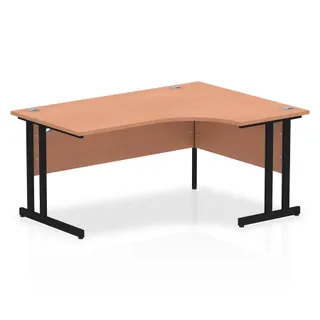 OE - Impulse Crescent Desk Cantilever Leg