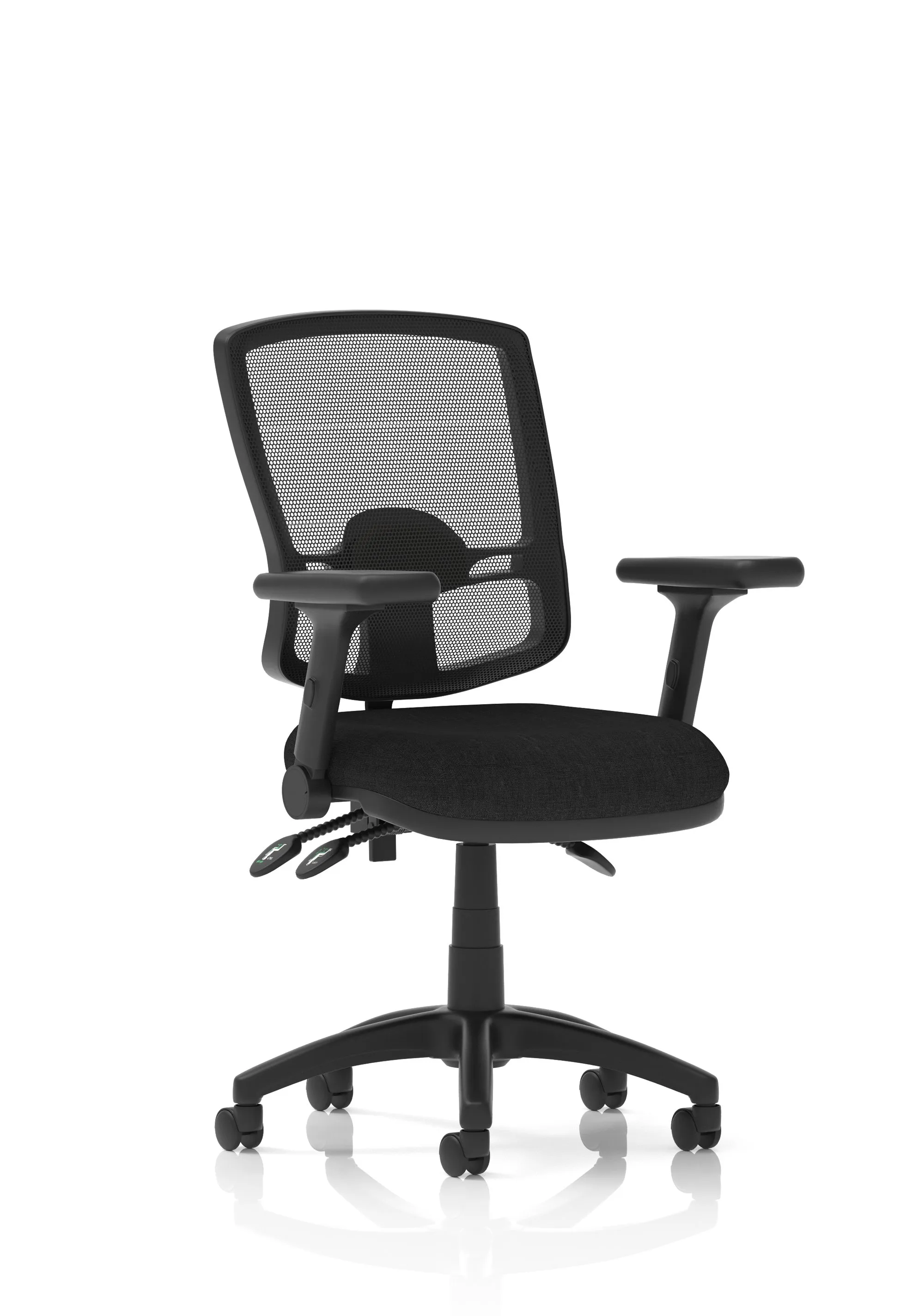 With Height Adjustable And Folding Arms