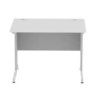 Impulse Straight Desk Cable Managed Leg
