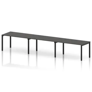 Impulse Single Row Bench Desk - 3 Person
