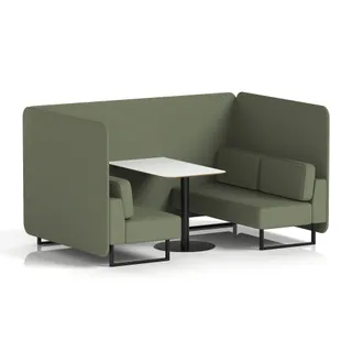 Brixworth Bench Booth in Single Tone