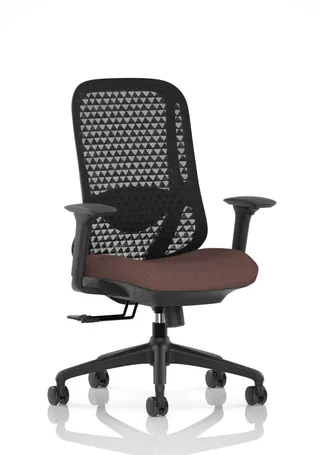 Prism Ergonomic Mesh Back Office Chair with Adjustable Arms