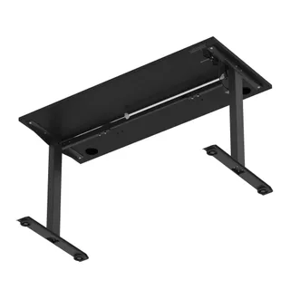 Air Lite Height Adjustable Slimline Desk With Cable Ports