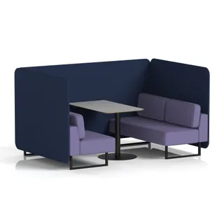 Brixworth Bench Booth in Two Tone