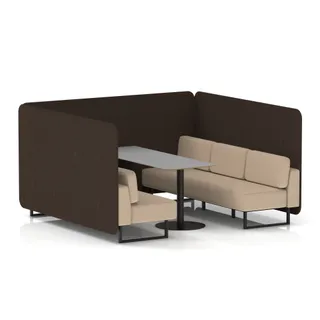 Brixworth Bench Booth in Two Tone