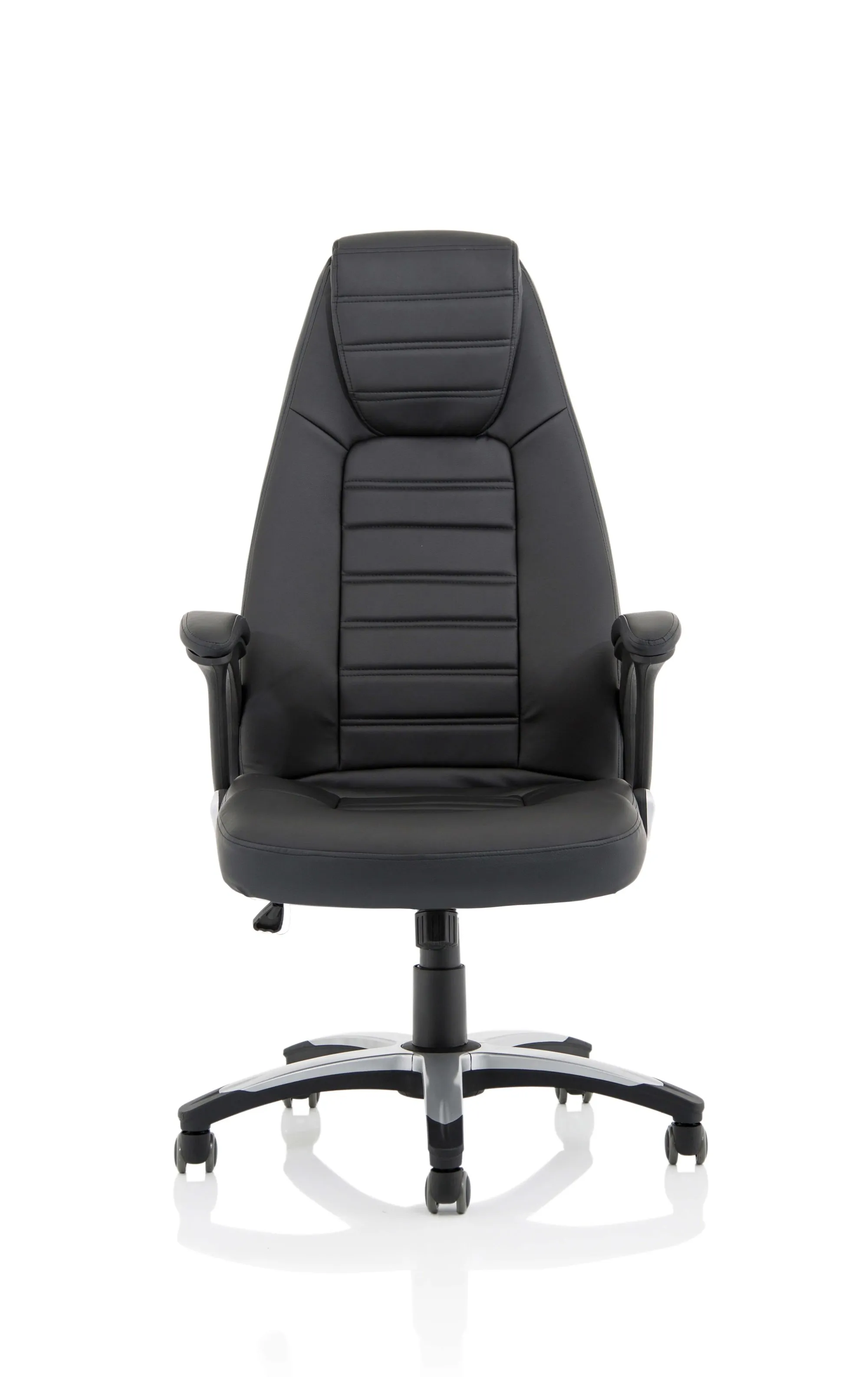 Metropolis High Back Black Leather Executive Office Chair