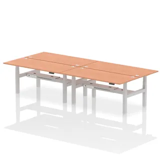 1800 / Beech / Silver Frame