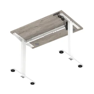 Air Lite Height Adjustable Slimline Desk With Cable Ports