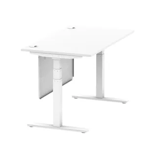 Air Height Adjustable Desk With Cable Ports