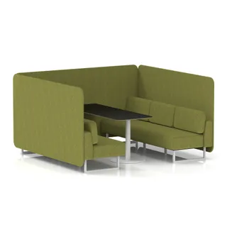 Brixworth Bench Booth in Single Tone