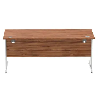 Impulse Straight Desk Cable Managed Leg
