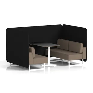 Brixworth Bench Booth in Two Tone