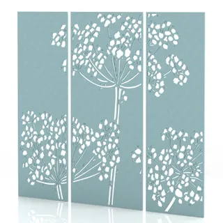 Sch! Acoustic Wall and Hanging Screens (3 Panels)