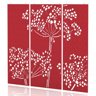 Sch! Acoustic Wall and Hanging Screens (3 Panels)