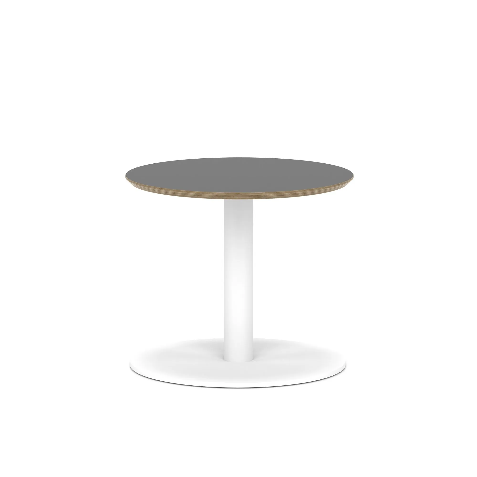Brixworth Round Coffee Table With Disc Base