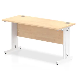 Impulse Slimline Desk Cable Managed Leg