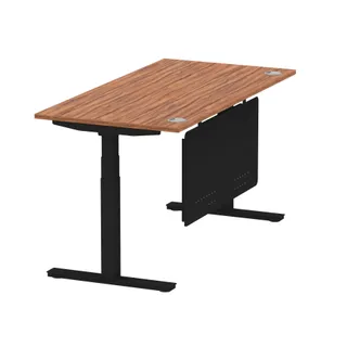 Air Height Adjustable Desk With Cable Ports