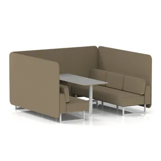 Brixworth Bench Booth in Single Tone