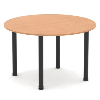 Impulse Round Table With Post Leg