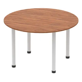 Impulse Round Table With Post Leg