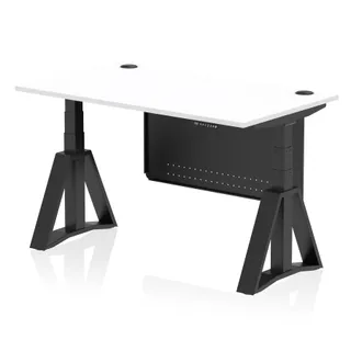 Air Height Adjustable Desk With Cable Ports
