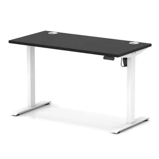OE - Air Lite Height Adjustable Slimline Desk With Cable Ports