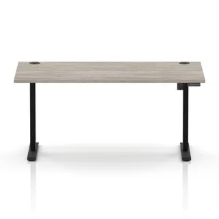 Air Lite Height Adjustable Desk With Cable Ports