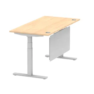 Air Height Adjustable Desk With Cable Ports