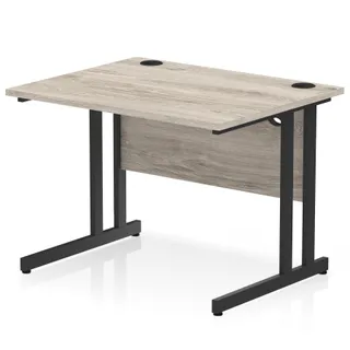 Impulse Straight Desk Cantilever Leg