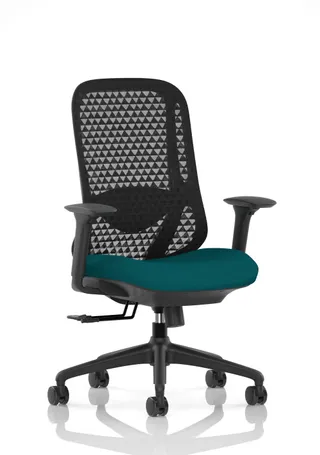 Prism Ergonomic Mesh Back Office Chair with Adjustable Arms