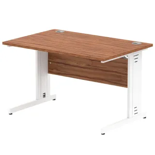 Impulse Straight Desk Cable Managed Leg