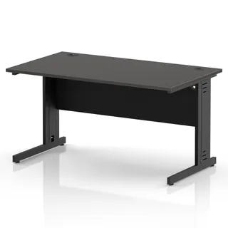 Impulse Straight Desk Cable Managed Leg