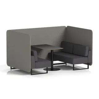 Brixworth Bench Booth in Two Tone