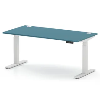 Air Height Adjustable Desk With Cable Ports