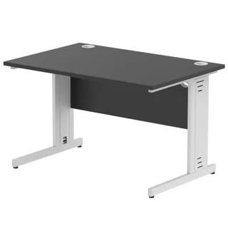 Impulse Straight Desk Cable Managed Leg