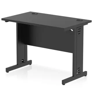 Impulse Slimline Desk Cable Managed Leg
