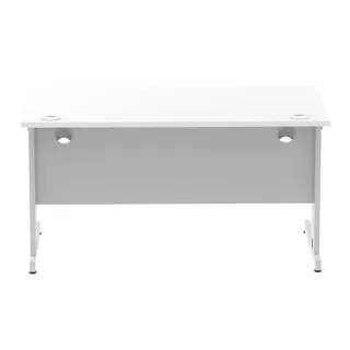 Impulse Straight Desk Cable Managed Leg