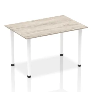 Impulse Straight Table With Post Leg