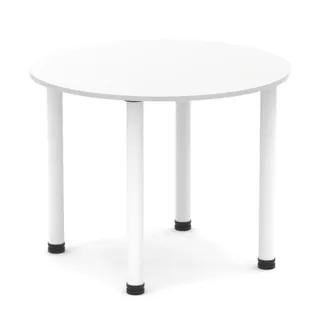 Impulse Round Table With Post Leg