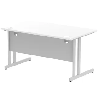 Impulse Straight Desk Cantilever Leg
